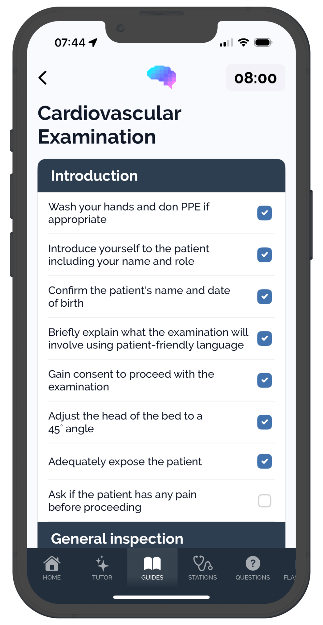 OSCE Checklists